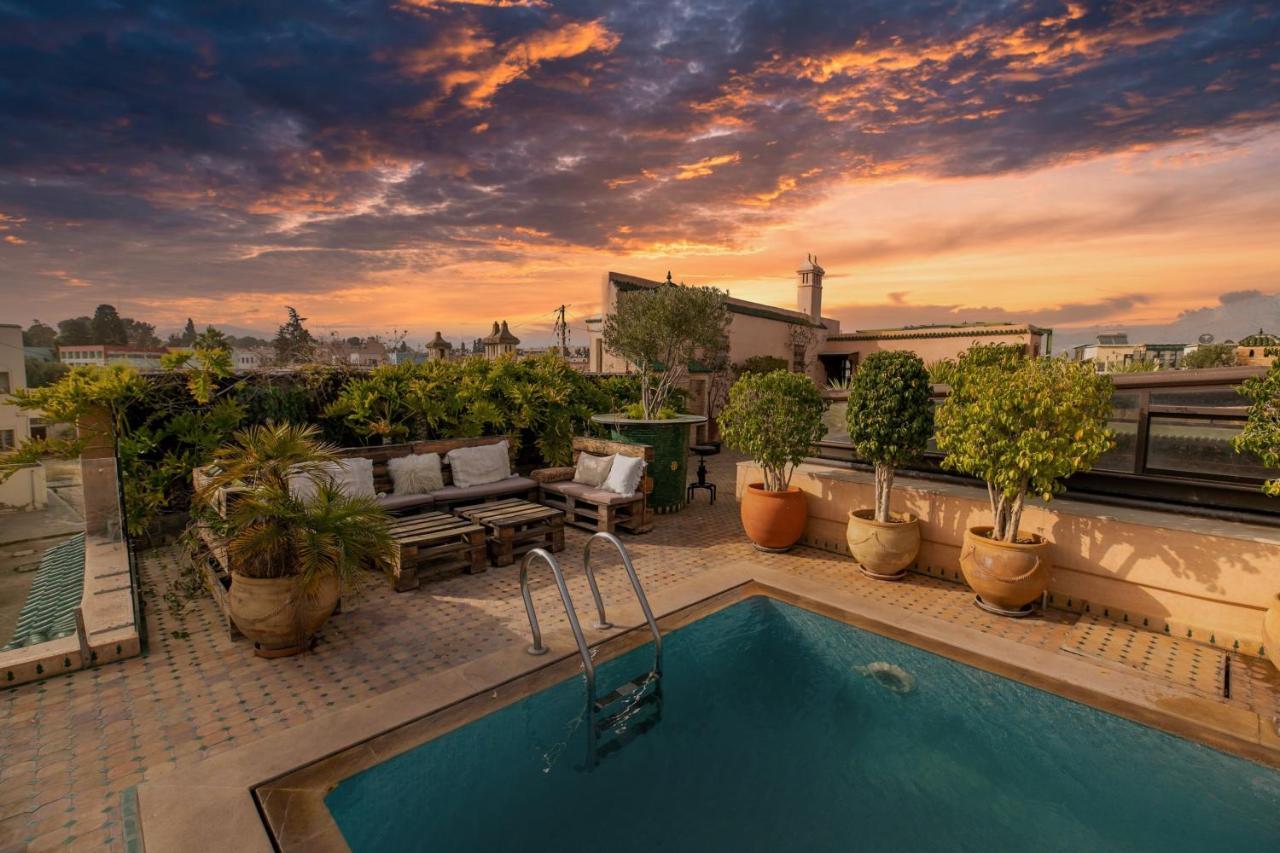Riad Semlalia Fez Bagian luar foto